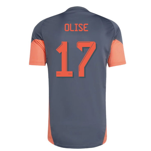 2025-2026 Bayern Munich Training Shirt (Bold Onix) (Olise 17)-PitchVibe Kits
